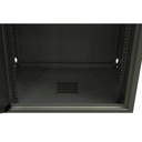 Coffret de brassage 19" 12U prof 500 porte Tôlée